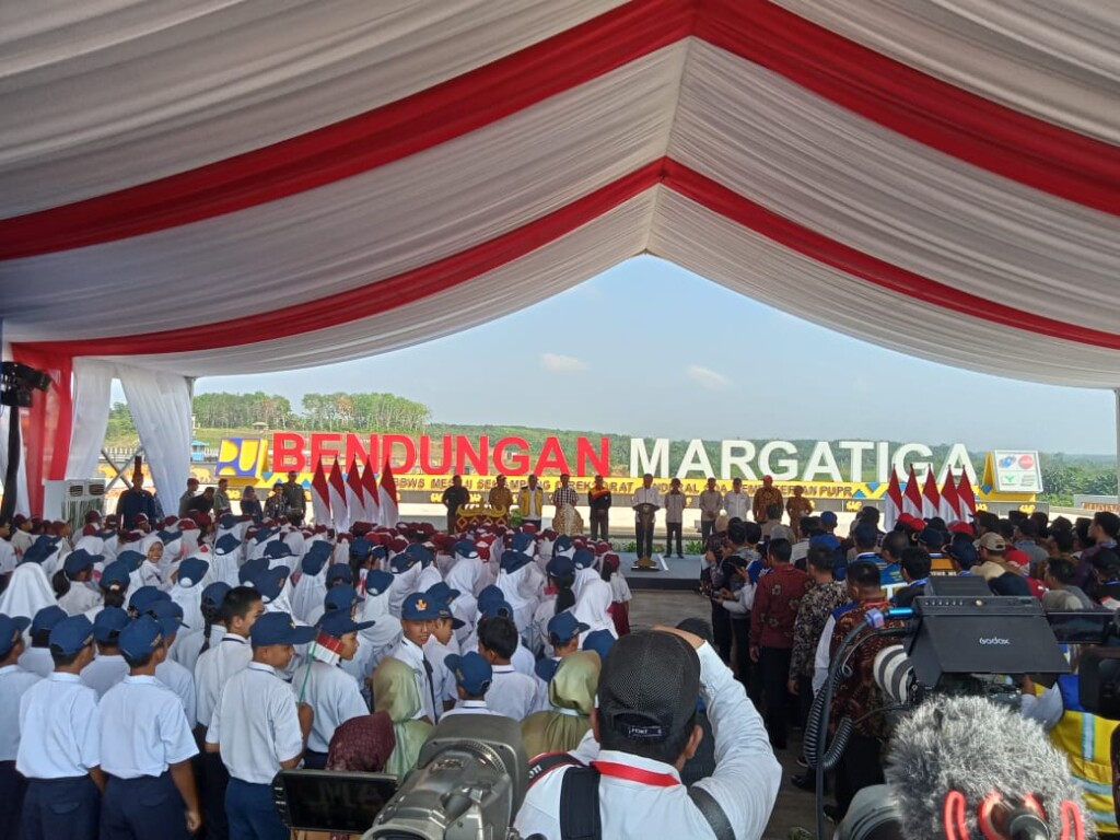 Peresmian Bendungan Margatiga lampung , Agustus 2024, Lampung