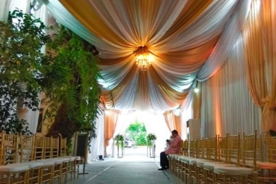 Tenda Dekorasi VIP Tertutup